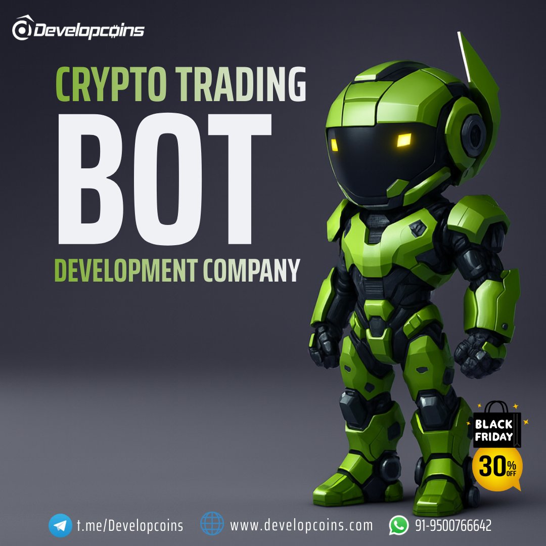 Developcoins__'s tweet image. Hello Crypto Traders!

Missed another profitable trade? Let Developcoins AI Trading Bot trade 24/7 for you!

Black Friday Offer: Free Demo + Early-Adopter Benefits!

DM or click: developcoins.com/crypto-trading…

#CryptoTradingBot #AutomatedTrading #B2BCrypto #AITrading #USA #UK #UAE #US