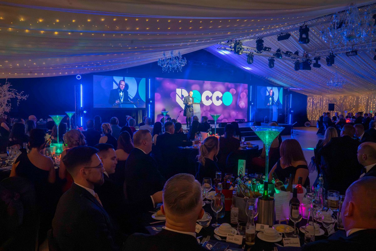 🥳#Renfrewshire celebrated as 17 outstanding winners were crowned at the stunning ROCCO Awards Ceremony on Fri 21st Nov <a href="/Ingliston/">Ingliston</a>. The event is now in its 21st year &amp; Principal Sponsor was <a href="/InvestinRen/">Invest in Renfrewshire</a>.

Full story, winners list &amp; images: renfrewshirechamber.com/rocco-awards-2…
