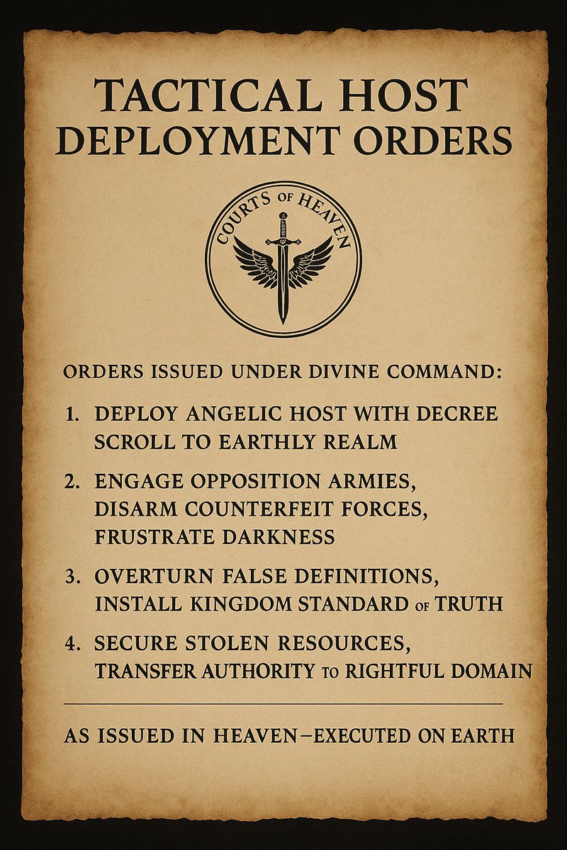 AmberSkybow's tweet image. The Verdict Stands.
The Shift is in motion.

Stay tuned, we are only at the second gate.

#HeresYourScroll #Deployment #Tactical #Verdict #Shift