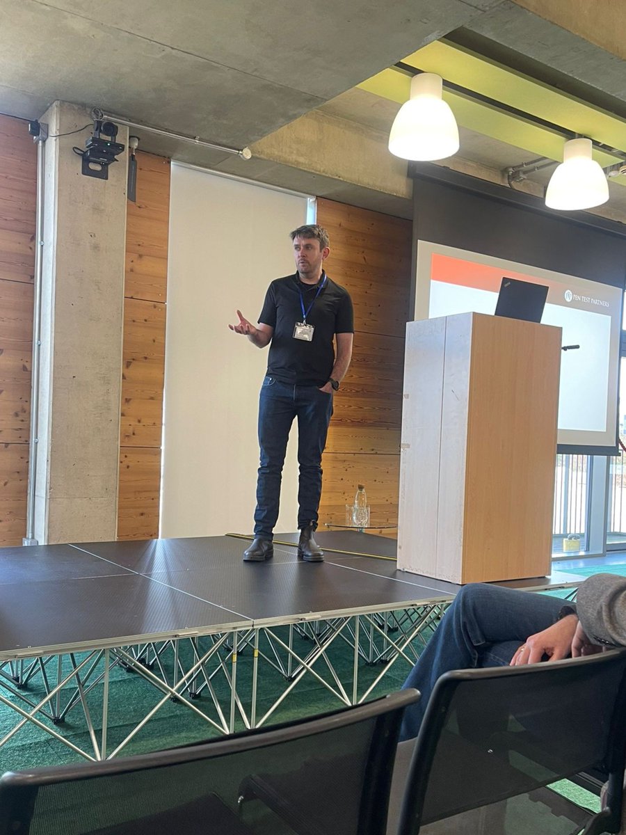 PenTestPartners's tweet image. Our @cybergibbons gave his talk &quot;Quick &amp;amp; Dirty&quot; at CRESTcon yesterday about how to test hardware quickly and efficiently, all while managing system risk in safety-critical OT environments like oil rigs and cruise ships.

#crestcon #cybersecurity #hardwarehacking #pentesting…