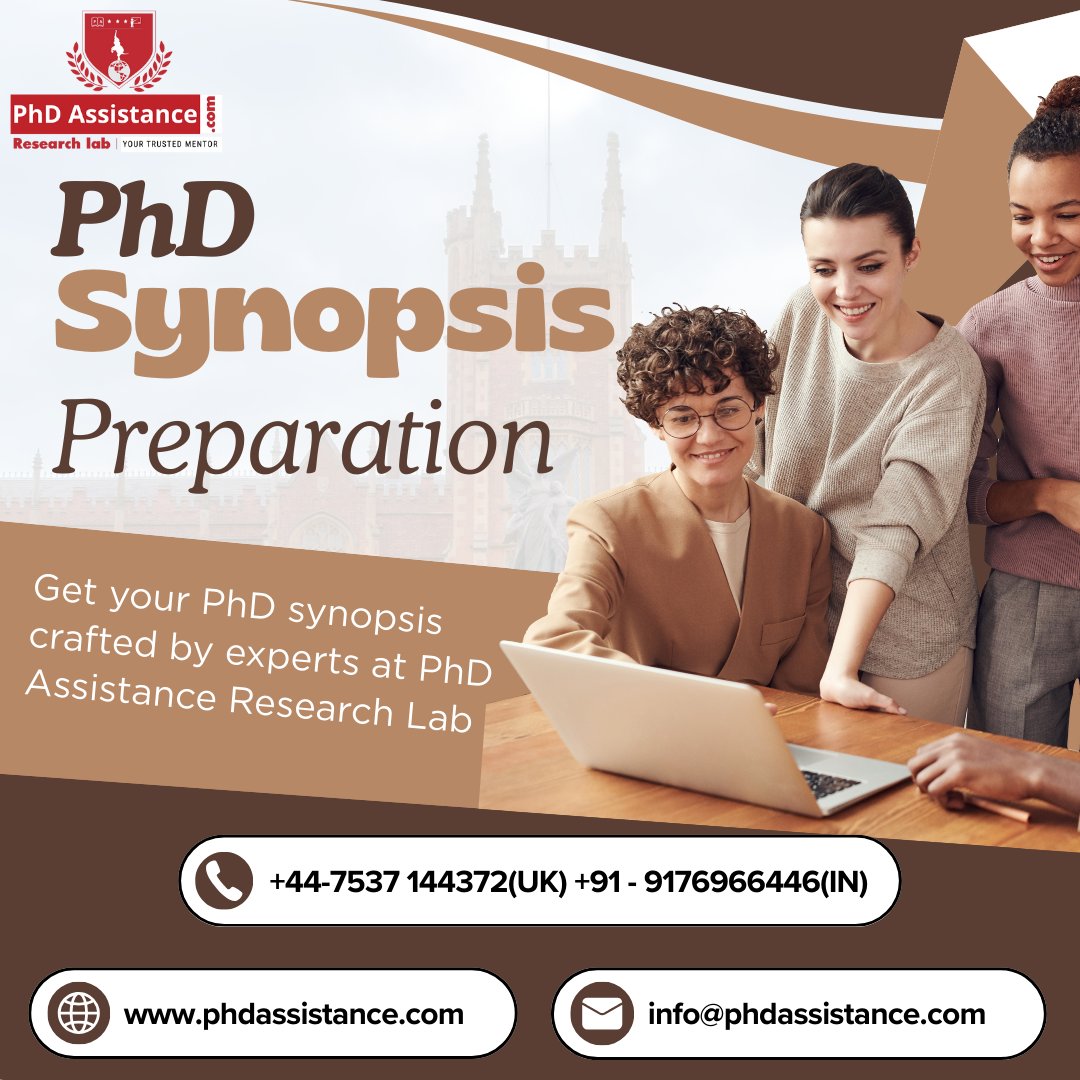 phdassistance's tweet image. A powerful PhD synopsis = a powerful research start!

Get expert support in creating a clear, compelling, and academically strong synopsis.

🔗 phdassistance.com/services/phd-c…
.
.
#PhDSynopsis #PhDAssistance #ResearchSupport #SynopsisPreparation #PhDLife #AcademicWriting