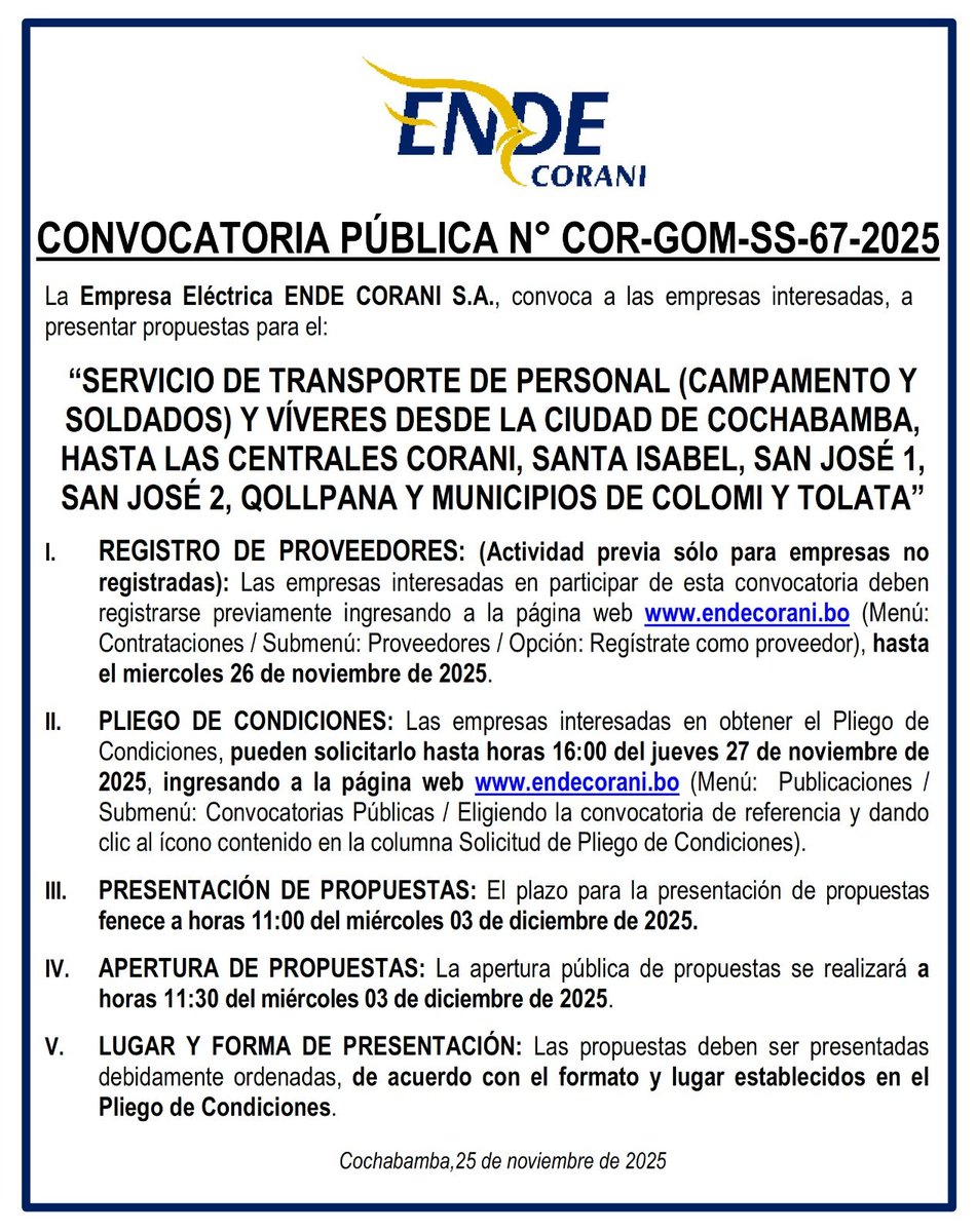 #ConvocatoriaPública