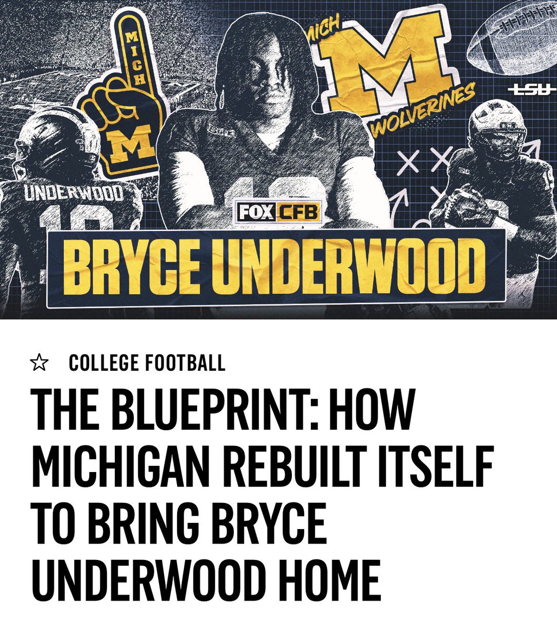Michael_Cohen13's tweet image. Larry Ellison and his wife Jolin Zhu, a Michigan graduate, began donating money for the Wolverines’ roster long before joining the pursuit of Bryce Underwood. Now they have a “strong personal relationship with Bryce” that includes mentorship and education: foxsports.com/stories/colleg…