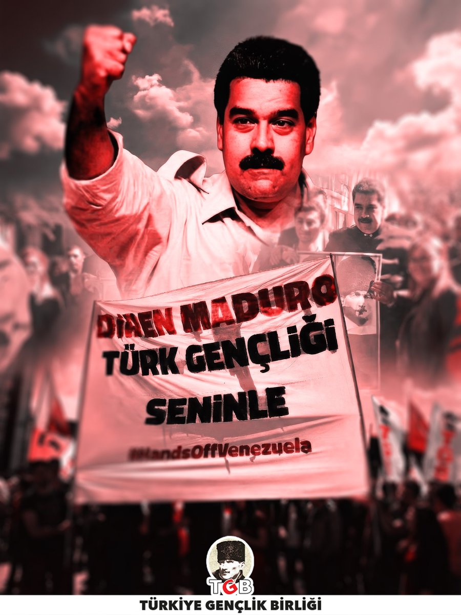 Venezuela'nın kaynaklarına göz diken ABD emperyalistleri; Venezuela'nın meşru devlet başkanı Nicolas Maduro'yu terör örgütü lideri ilan ediyor, başına ödül koyma küstahlığında bulunuyor.

Haydut ABD'nin kongre üyeleri "Venezuela Amerikan petrol şirketleri için şölen olacak"