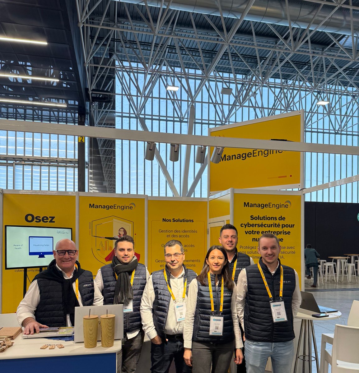 ManageEngineFra's tweet image. C’est le jour 1 du @CBCToulouse  avec ManageEngine au MEETT Toulouse !

Une occasion parfaite pour parler cybersécurité et découvrir des solutions pour moderniser votre SI.

Besoin de visibilité et de sécurité ?

Passez au stand C22 !