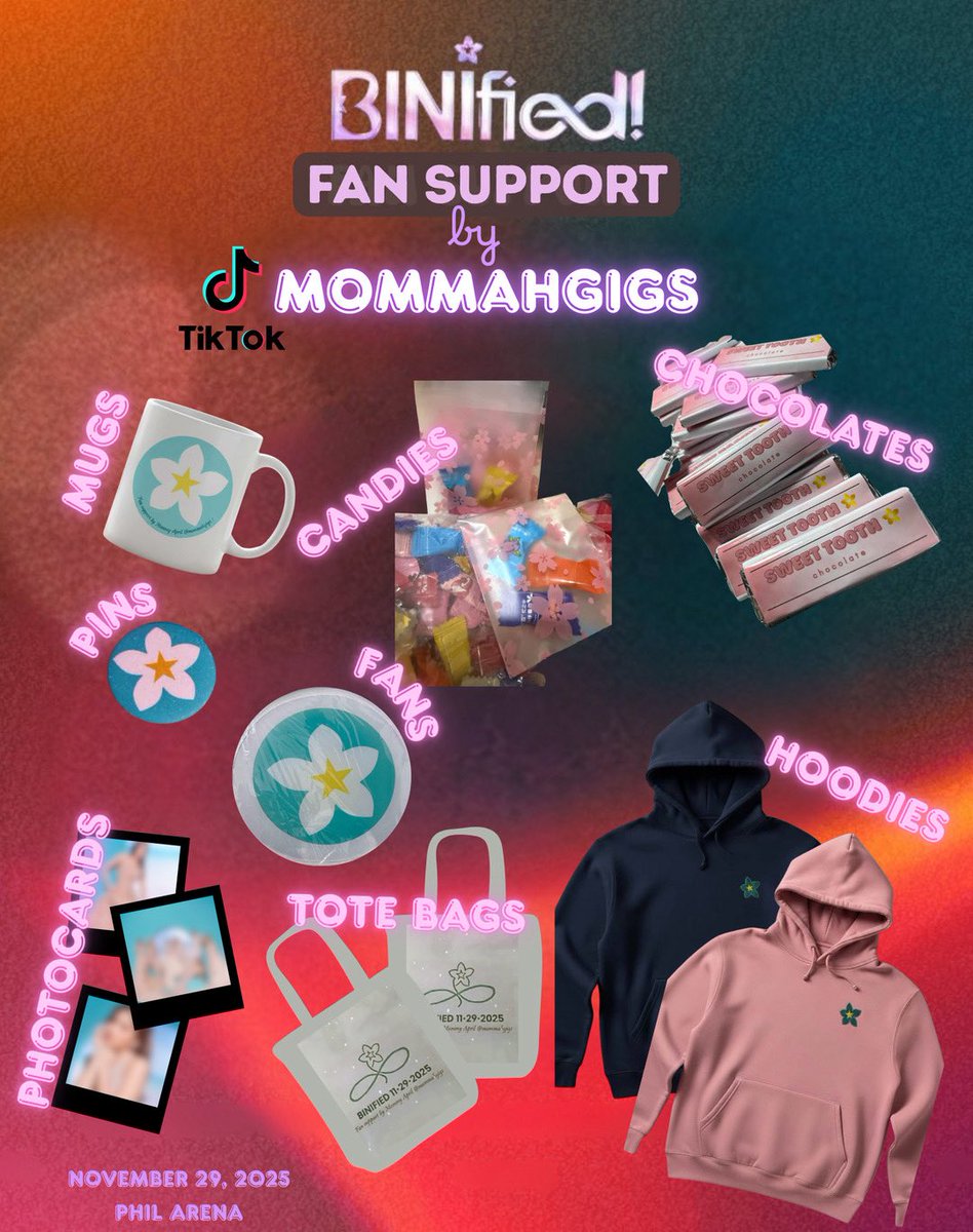 april_mamagigs's tweet image. Tadaaaaaahh!!! 🤩

FREEBIES REVEALED!!! 

Pila kayo nang maayos sa BINIFIED ha? ROLETA tayo guys. Kaya walang lamangan. Pipila then spin then wheel. But lahat mabibigyan ng candies. O panoooo?? SEE YOU!!! 😘😘😘

#BINI #BINIfiedPHArena #Freebies #BLOOMS