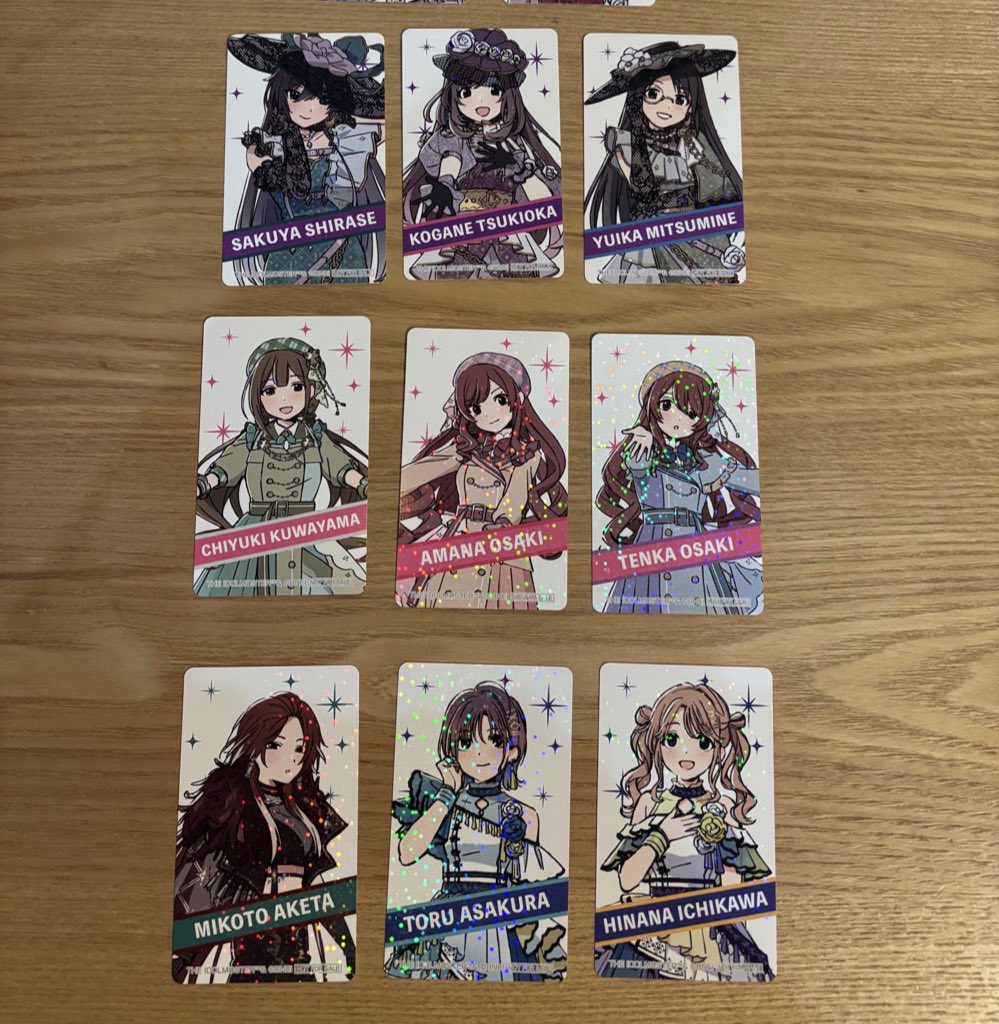 交換】アイドルマスター シャイニーカラーズ Collaboration with