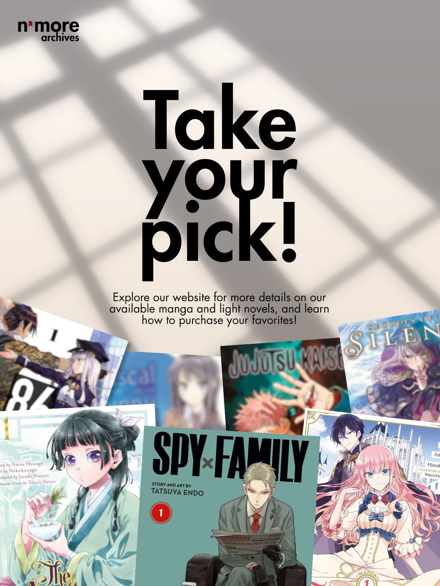 Hellu! As part of another side hustle, Ari will be selling digital copies of light novels and mangas!

If anyone is interested, feel free to check out our website for all our available items!

nmorearchives.carrd.co