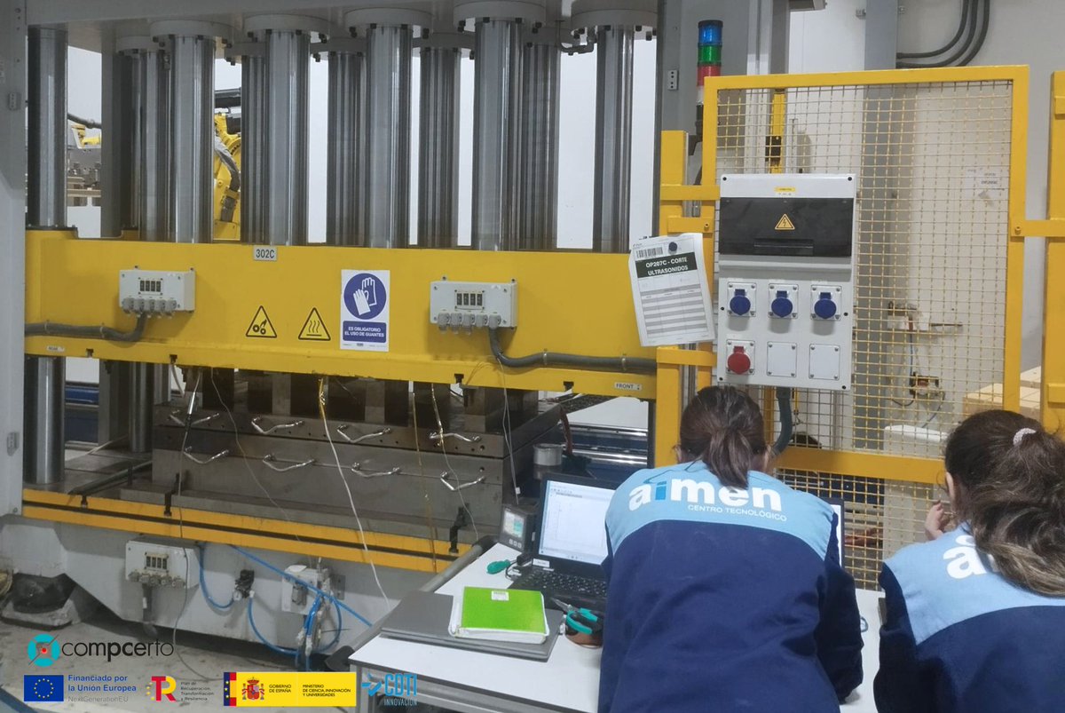 aimenct's tweet image. COMPCERTO enters its final stage 🚀

The #COMPCERTO project, developed together with MBHA Group, is nearing completion after three years of work to create intelligent moulds for SMC manufacturing, capable of real-time monitoring and supporting zero-defect production.