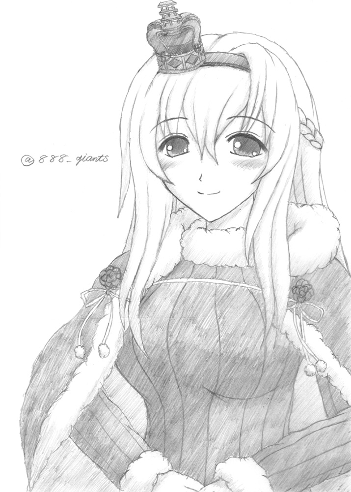 888_giants's tweet image. #艦これ版深夜の真剣お絵描き60分一本勝負
#艦これ版真剣お絵描き60分一本勝負_20251126
#ウォースパイト進水日

そろそろクリスマスのシーズンなので。