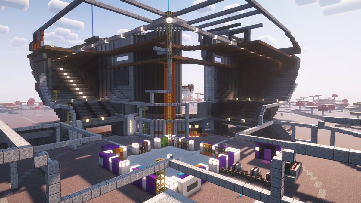 Is this more complicated than it needs to be? Yes. Do I do this ever time I build something GINORMOUS? Also yes. Come hang out in #Minecraft on Twitch.tv/joelduggan