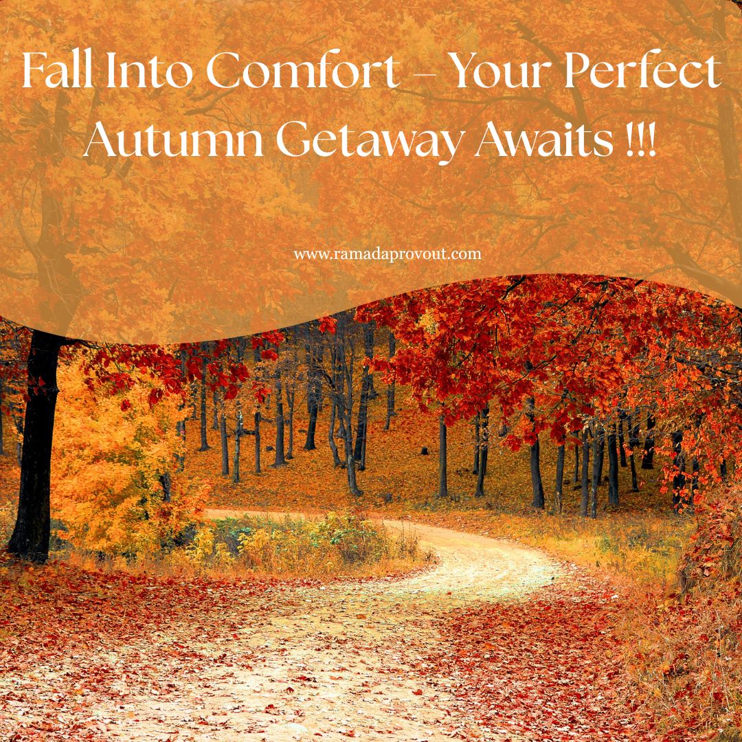 InRamada's tweet image. 🍁 Unwind this fall and experience the beauty of the season with a relaxing stay. Book your fall escape now! 🏡🍂
🌐 Visit: ramadaprovout.com
#AutumnEscape #FallGetaway #CozyVacation #SeasonalVibes #AutumnTrip #RelaxAndUnwind #CrispAutumn #PerfectRetreat #FallColors🍃