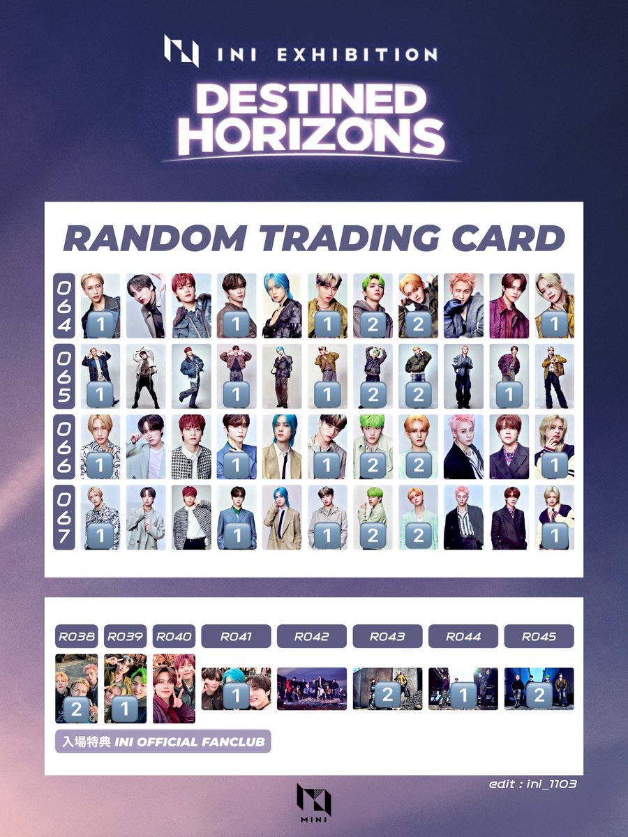 INI THE WINTER MAGIC ウィンマジ ラキドロ フェス限定 特典 トレカ XQUARE ラントレ カプセルトイ

譲：引用先

求：🔽下記🔽との交換または買取
✨🐉🐹&gt;🤓👾🐶,画像数字分&gt;他
何でも検討🙆‍♀️

✅リトリンlit.link/bna01必読
✅条件良い方優先
✅郵送または手渡し

気軽にお声掛けください✨