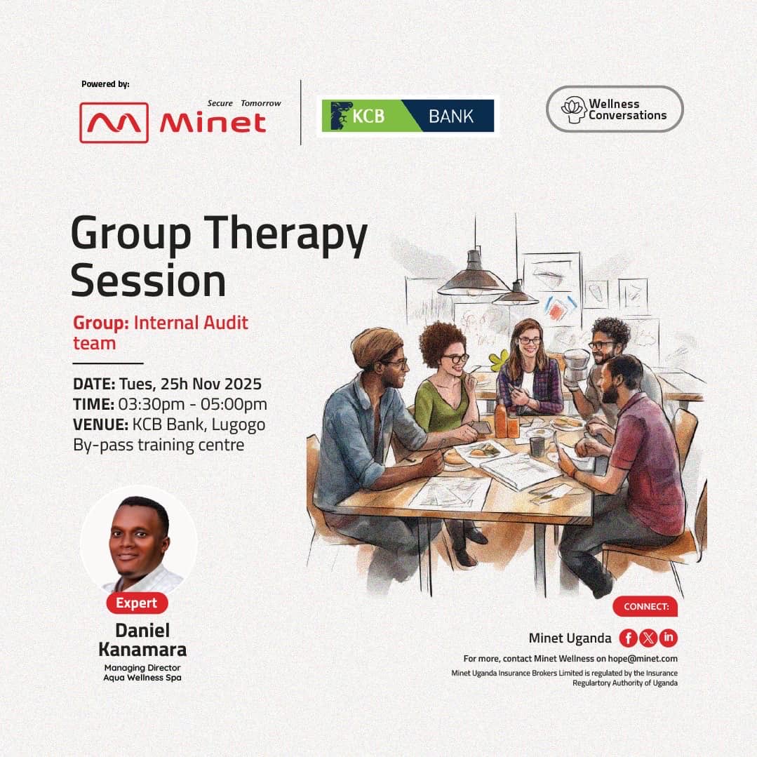 Employee Assistance Programs in workspaces directly translate into improved work productivity, retention and a happy workforce.

Our therapist <a href="/DanielKanamara/">Daniel Kanamara Kaseeta</a> had an intentional group engagement with one of our client. Embracing EAP.

<a href="/Meyarmoses/">Moses Mpanga</a>