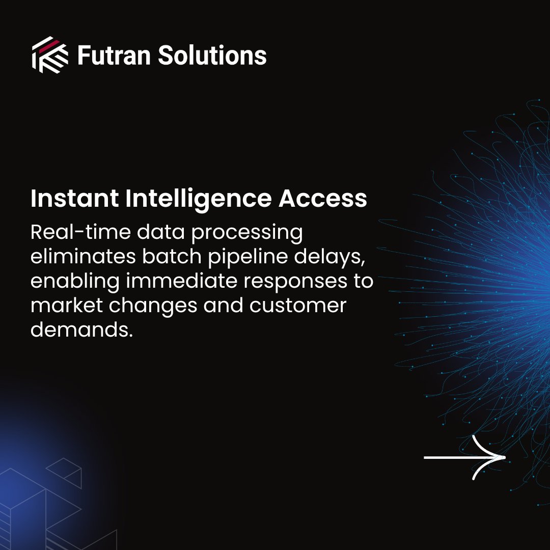 FutranSolutions's tweet image. Real-time #AIworkflows enable #enterprises to process #data instantly rather than waiting for batch updates. This transformation is critical for financial trading, supply chain optimization &amp;amp; customer service where timing directly impacts outcomes.
Read @ futransolutions.com/our-expertise/…