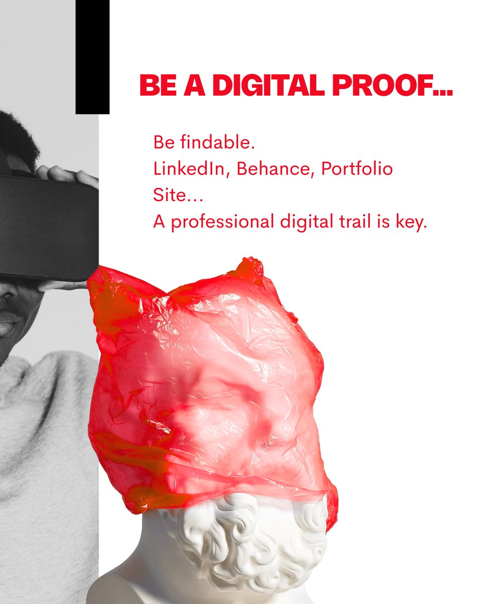 insidesuccessuk's tweet image. Be Digital Proof (Be findable).
Stop waiting. Start strategizing. 👇

Join here - shorturl.at/m8zkf

#insidesuccessuk #CreativeCareers #Talent #Strategy #UKJobs