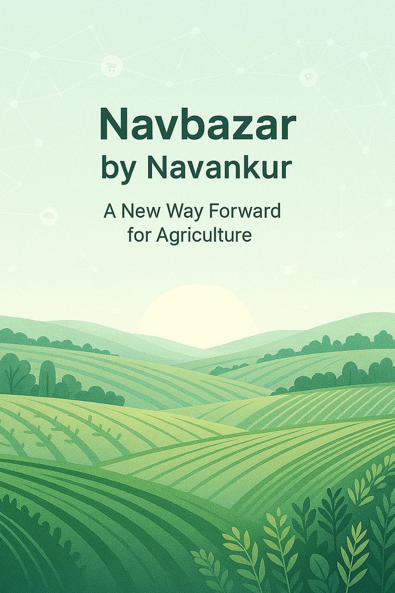 Navankur6's tweet photo. Agriculture deserves a future built on transparency, trust &amp; technology. 🌾

Navbazar by Navankur connects farmers, FPOs &amp; agri-entrepreneurs directly with buyers.

✅ Fair pricing
✅ Verified supply
✅ Support for trade &amp; payments

#Navbazar #Navankur #AgriTech #Marketplace https://t.co/ZJkF0kCNTV