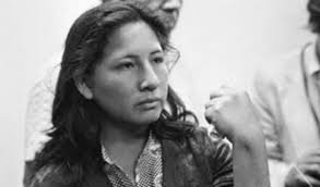 Edith Lagos, a guerrilla with the Communist Party of Peru - Shining Path, was born Nov. 27, 1962. Captured in 1980, Lagos escaped prison with 302 other prisoners in 1982 and was killed in a shootout with police and paramilitaries several months later. #OTD #Peru #WomensHistory