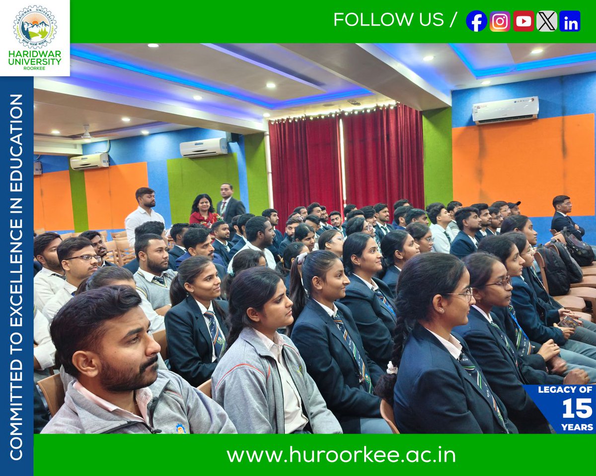 HURoorkee's tweet photo. Haridwar University, Roorkee is pleased to announce that a Campus Drive in collaboration with Smart Brains Engineers & Technologist Pvt Ltd. has been completed.
#HaridwarUniversity #CampusDrive #SmartBrains #HCLHiring #PlacementOpportunity
#HUPlacements #CareerOpportunities https://t.co/NqOmFylCch
