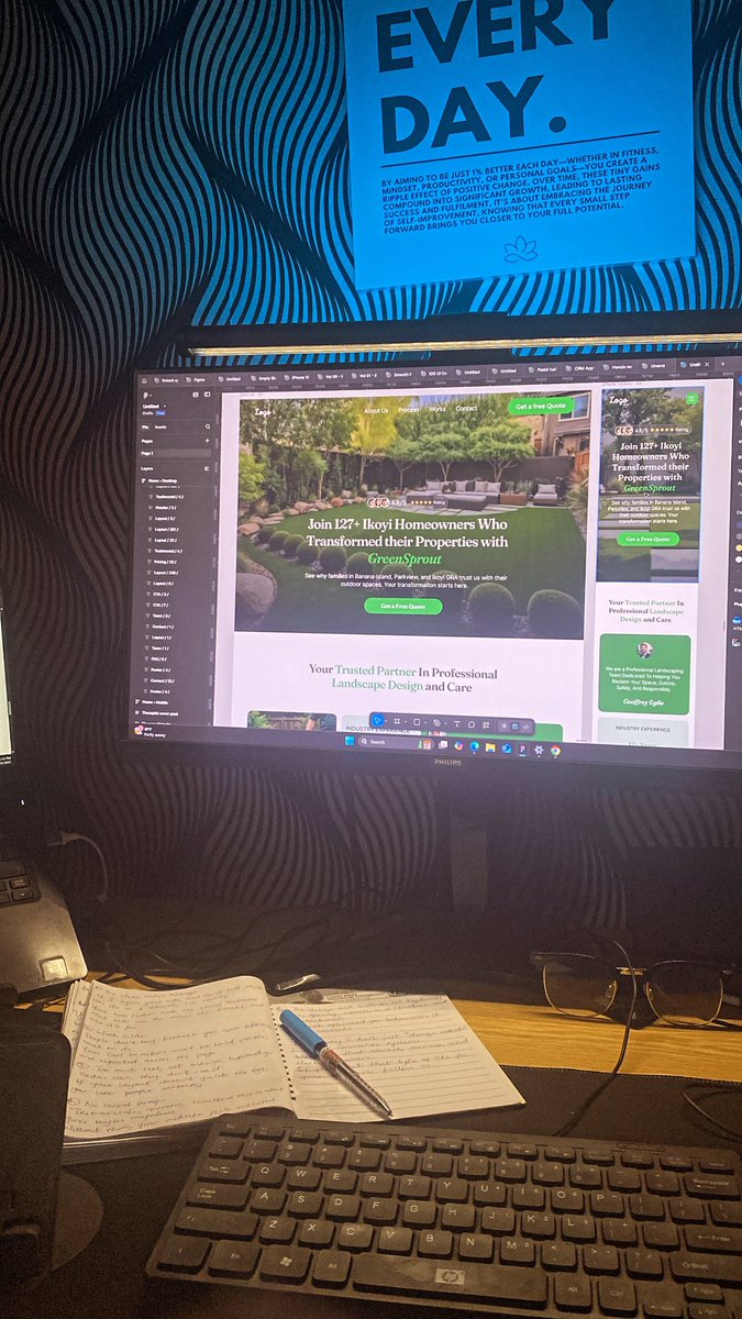 WIP 🚧 ⏳👨🏾‍💻

A Lawn Care Service Landing page that will convert visitors into clients. 

Excited about this project 💚

Stay Tuned 👨🏾‍💻⏳