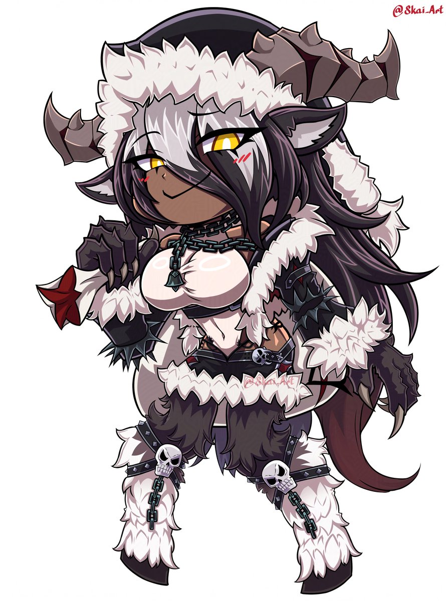 Smol Krampus! #魔物娘図鑑 #魔物娘図鑑二次 #monstergirlencylopedia