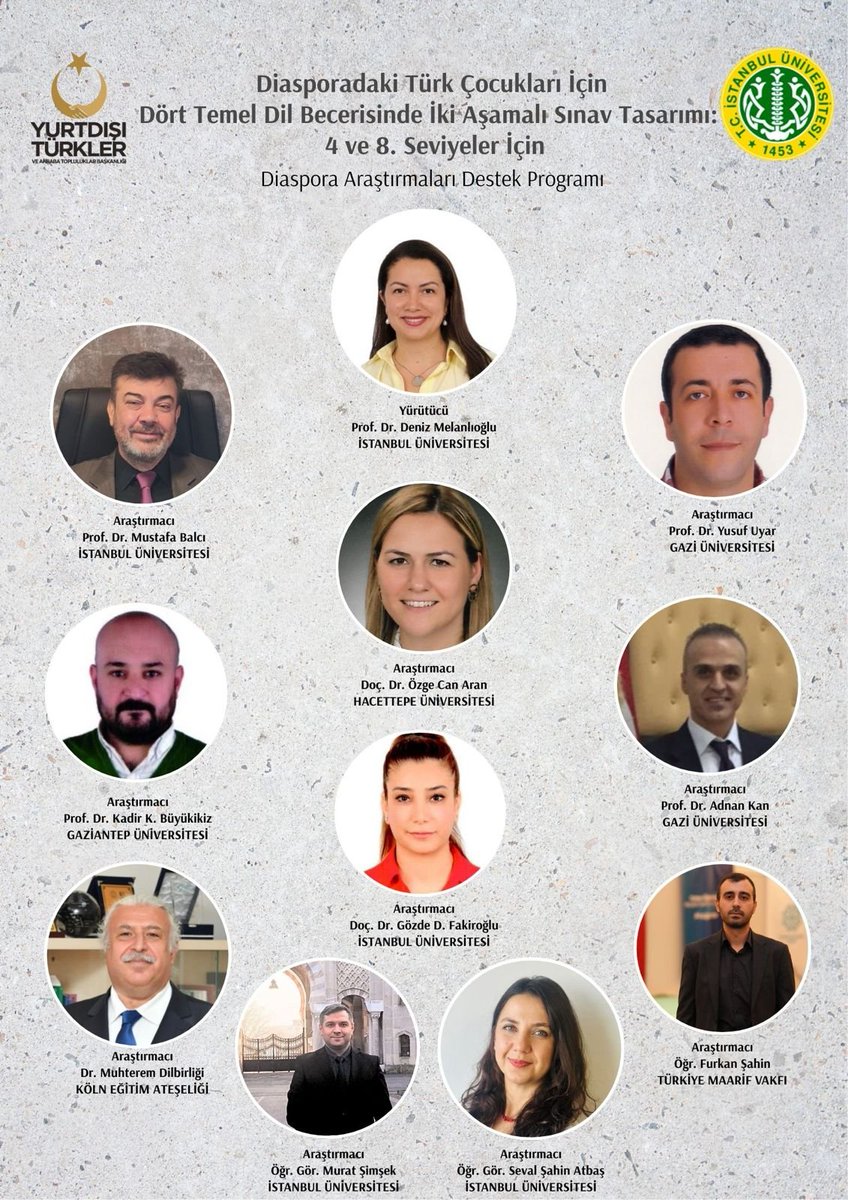 DMelanlioglu's tweet image. Hazırladığımız proje YTB'nin Diaspora Araştırmaları Destek Programı kapsamında desteklenmeye hak kazandı. Çok mutlu ve heyecanlıyız. Harika bir ekiple çalışacak olmanın mutluluğunu yaşıyorum. Desteklerinden ötürü YTB'ye teşekkürlerimi sunuyorum.