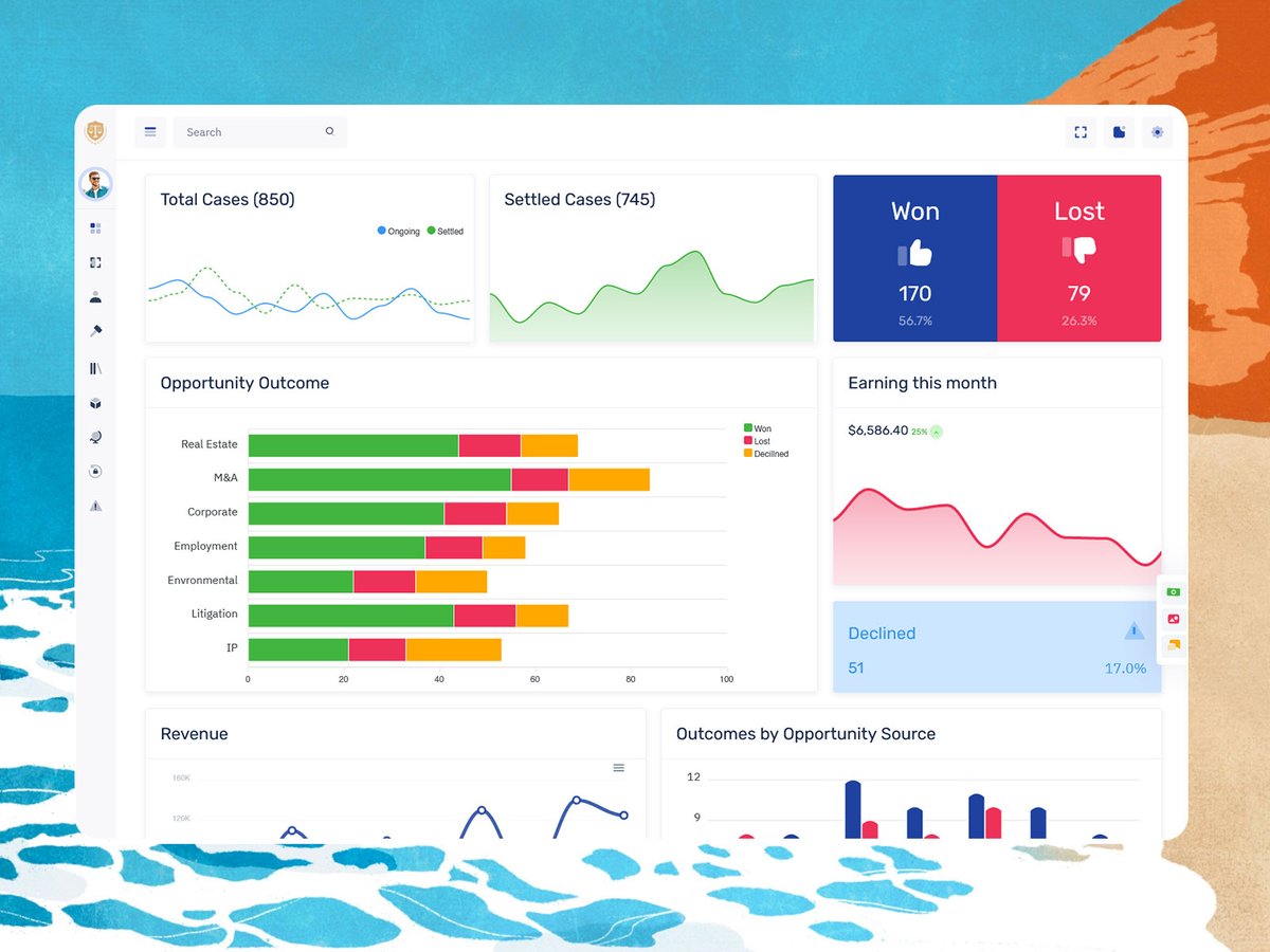 MultiStoreTheme's tweet image. Law Firm Admin Dashboard for Case Management &amp;amp; Client Control System
.
Buy Now: themeforest.net/item/lawfirm-r…
.
#lawfirmdashboard #legaladminpanel #casemanagement #lawdashboard #lawoffice #admindashboard #bootstrapadmin #uidesign #legalmanagement #lawyersystem #adminui