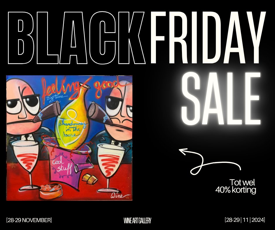 Geoffrey_Wijn's tweet photo. Black Friday Art Days 🎨 — Nog 2 dagen: jouw shortlist al klaar? - https://t.co/uxxrO5yeD3 https://t.co/KTyjAcYhKA