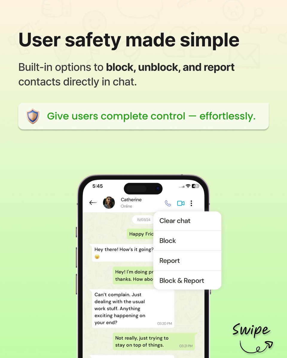 radicalstartnow's tweet image. Your favorite messaging script just got better!

🚀 RadicalStart is excited to unveil YottaChat version 1.2

Get a free demo: rentallscript.com/whatsapp-clone/

#ChatApp #RadicalStart #whatsappclone #MessagingApp #CloneScript