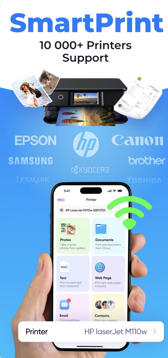 APPS_RH's tweet image. مجاني لفترة  
للايفون للايباد

الطابعة الذكية: تتيح لك الطابعة المتنقلة، المسح الضوئي طباعة الملفات ومسحها ضوئيا من أي مكان، مما يجعل الطباعة سهلة ومريحة.

apps.apple.com/us/app/smart-p…