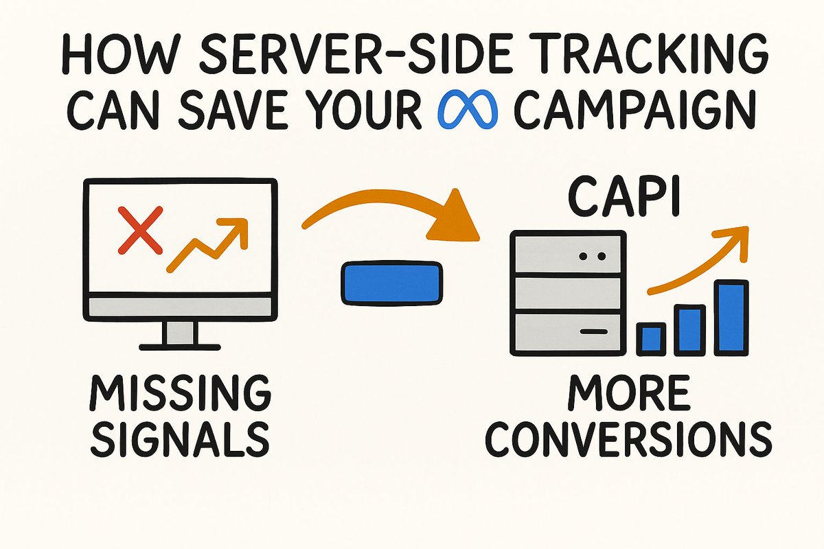 auignatenko's tweet image. Are your #Meta ads stuck in learning? 🤯 

Pixel alone drops 40–60% of conversions. 

Fix: add server-side CAPI for real signals, better ROAS &amp;amp; scale 👉 alexignatenko.com/post/how-serve…

#ga4 #bigquery #analytics #gtm