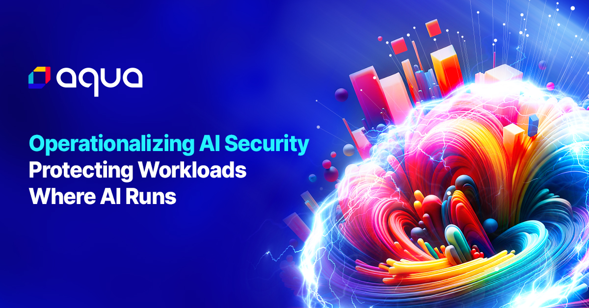 AquaSecTeam's tweet image. Your AI security tools can&apos;t see what&apos;s happening at the application layer. It&apos;s a HUGE blind spot! 😎 We built Aqua Secure AI to fix that.

Ready to define policy and visibility for AI in production? Let&apos;s build what&apos;s next! 🚀

Details: hubs.li/Q03VJDG40

#AIsecurity