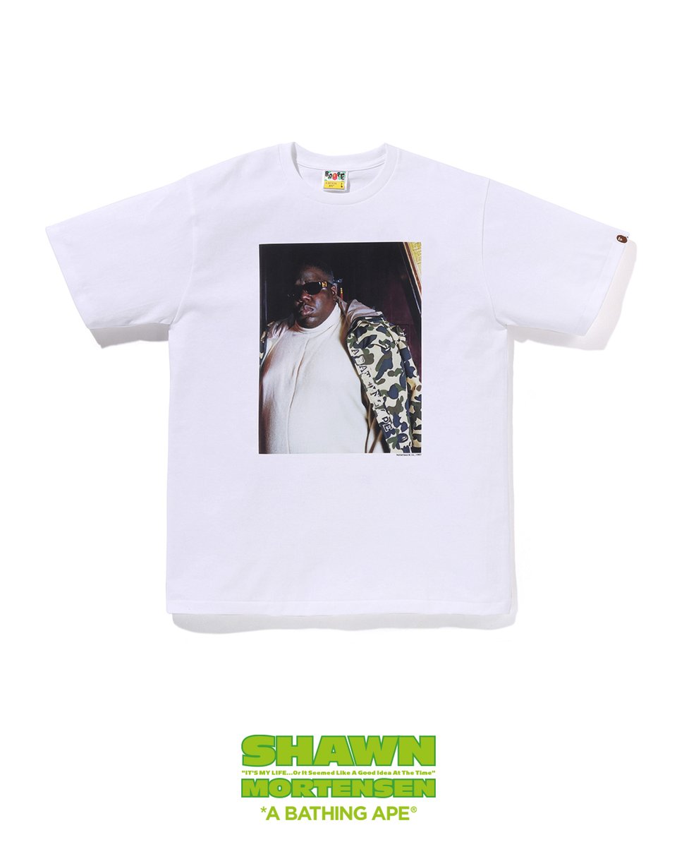 ベイプ × ショーンモーテンセン フォトTシャツ 2XL bape A BATHING APE® (BAPE®) proudly honors its creative legacy with the