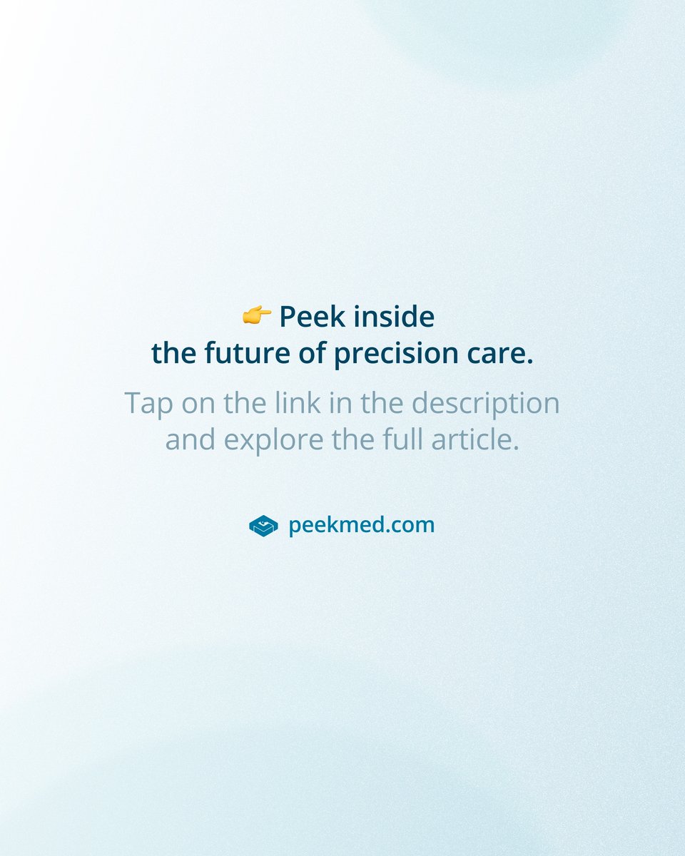 peekmed's tweet image. Post-op care shouldn’t rely on guesswork. #RemotePatientMonitoring gives surgeons real-time recovery insights, from OR to home.
Smart wearables + connected data = better outcomes.

Full article 👇
hubs.la/Q03SZ9ml0
 
#Orthopedics #RPM #DigitalHealth #PeekMed