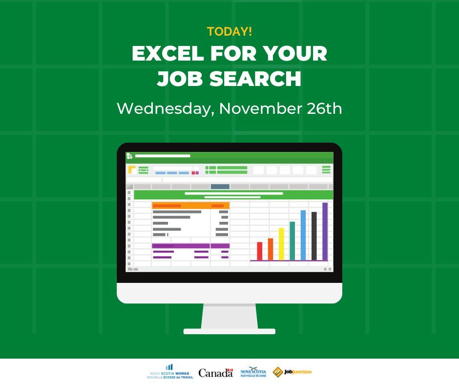 Job_Junction's tweet image. Happening today!
Boost your digital skills with MS Excel for Your Job Search. Learn key formulas and tools to support your job applications.

📅 Today | ⏰ 1–4 PM
Free Register: contact@jobjunction.ca | 902-455-9675

#HalifaxJobs #ExcelSkills #DigitalSkills #JobSearch #HFXCareers