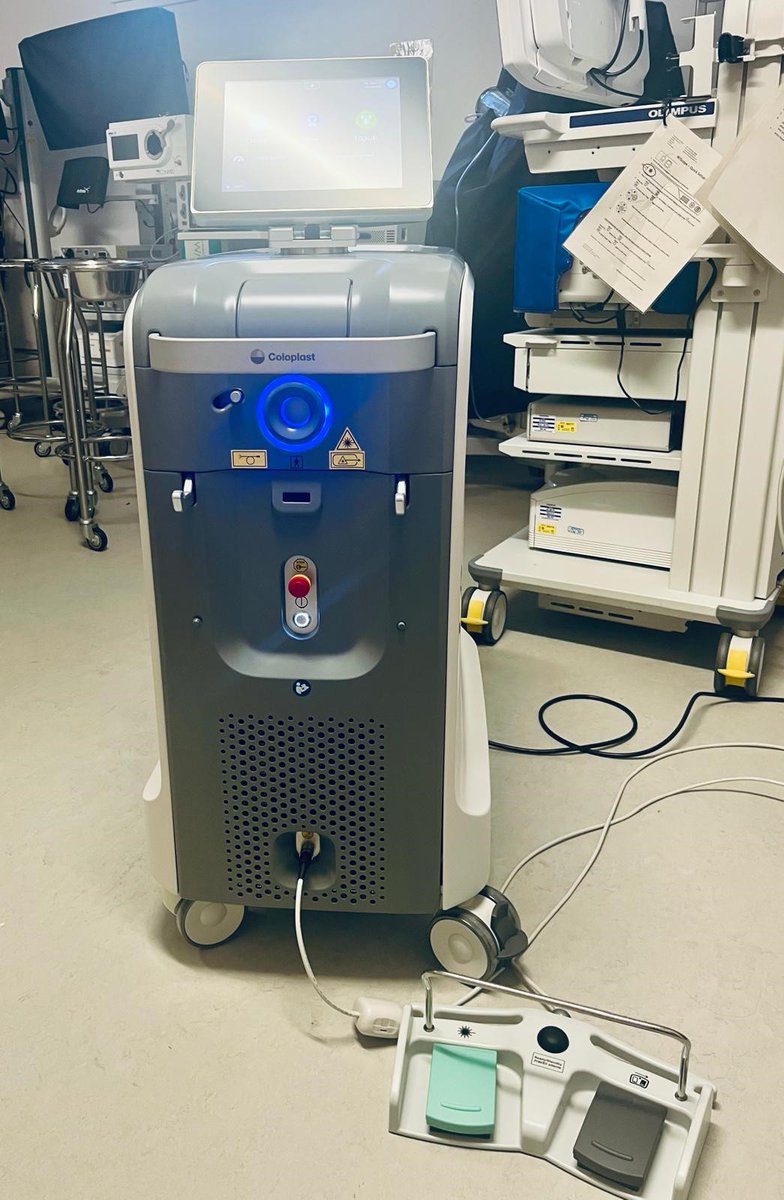 CPUKI_Urology's tweet photo. First TFL Drive officially installed and put through its paces in NHSGG&C 🥳….Team at New Victoria Hospital lead by Ms Seaward delighted to officially own it, toughest decision now being what to name it ⚡️.
#coloplast #tfldrive #endourology https://t.co/tYXDyQKVQg