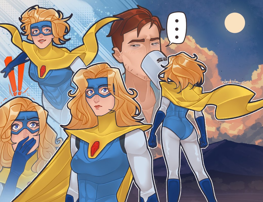 even MORE blonde blazer love <3