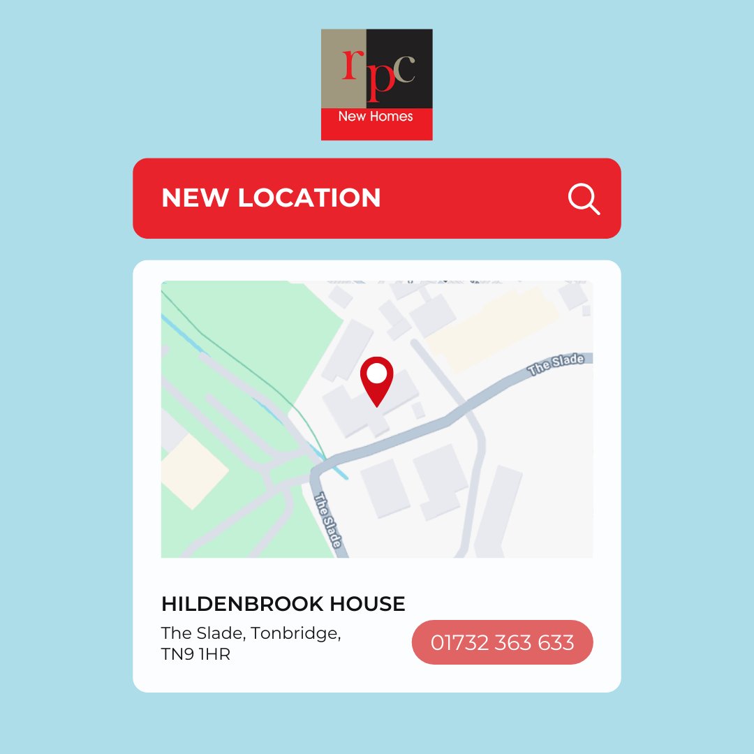 🎉 We’ve moved! New office, same trusted team 🏡

RPC Land &amp; New Homes is now based in a brand new office:

📍 Hildenbrook House, The Slade, Tonbridge, TN9 1HR

Planning a visit or have a question? Call us on 01732 363 633.