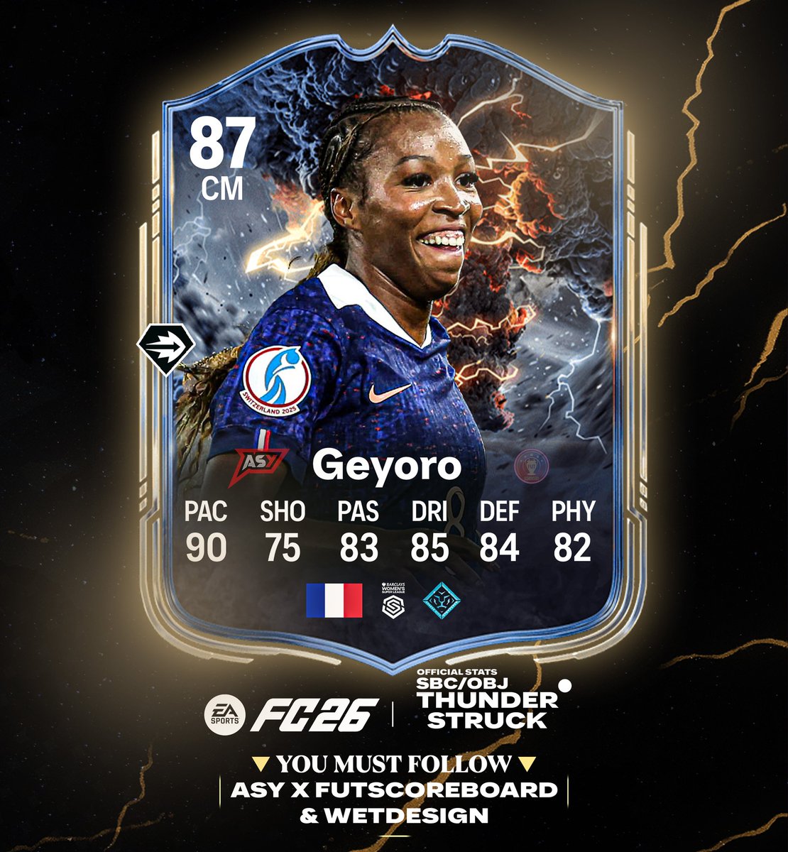 AsyFutTrader's tweet image. 🚨 GEYORO 🇲🇫 SBC OFFICIAL CARD ✅️

UNDERRATED PLAYER 🤔🤫