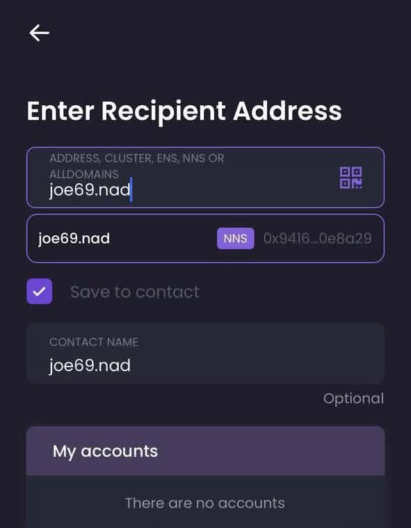Nad Name Service ⨀ tweet media