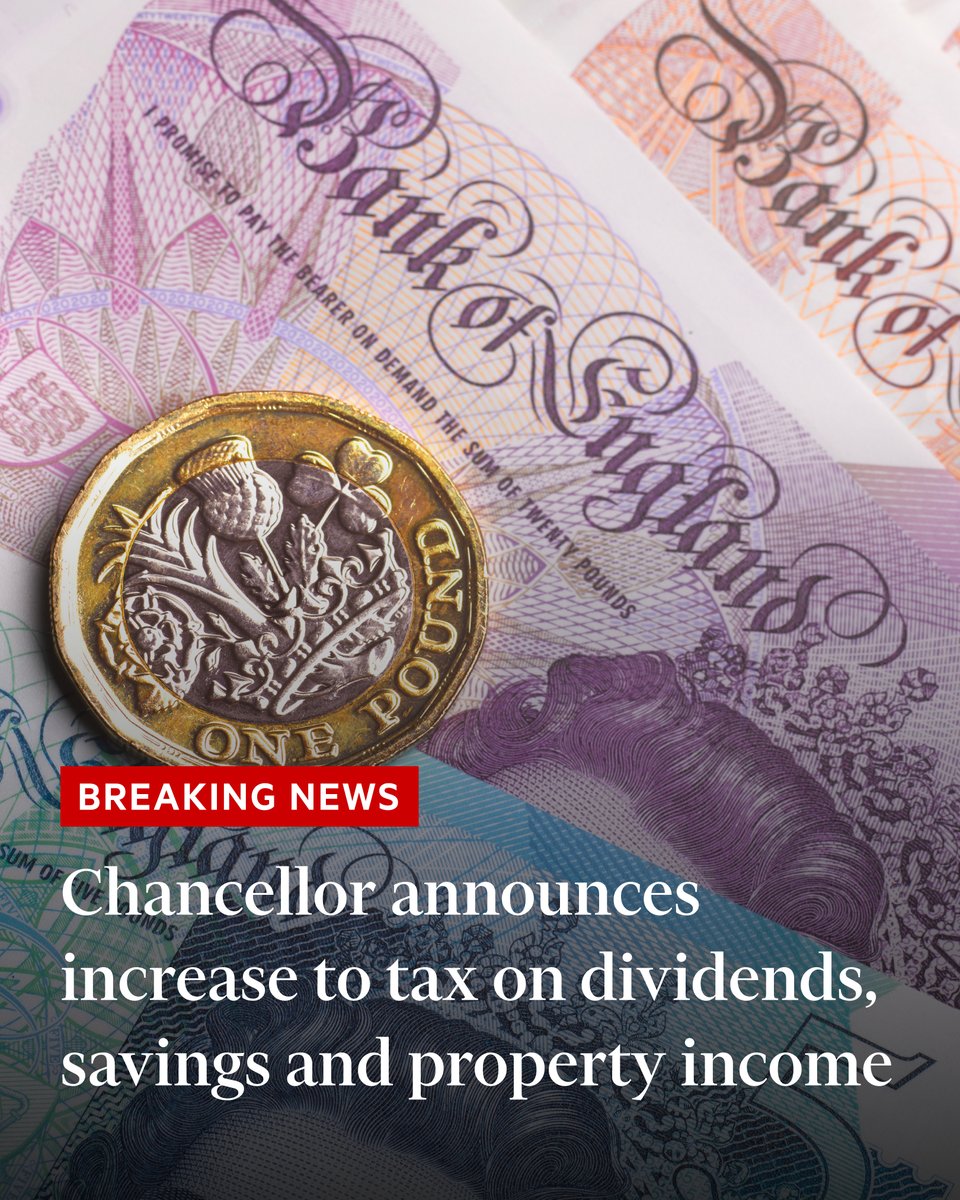 FT's tweet photo. The rise in income tax on dividends, savings and property is a blow to savers and investors https://t.co/rfSNXbAkyC https://t.co/8Wu9u7USKR