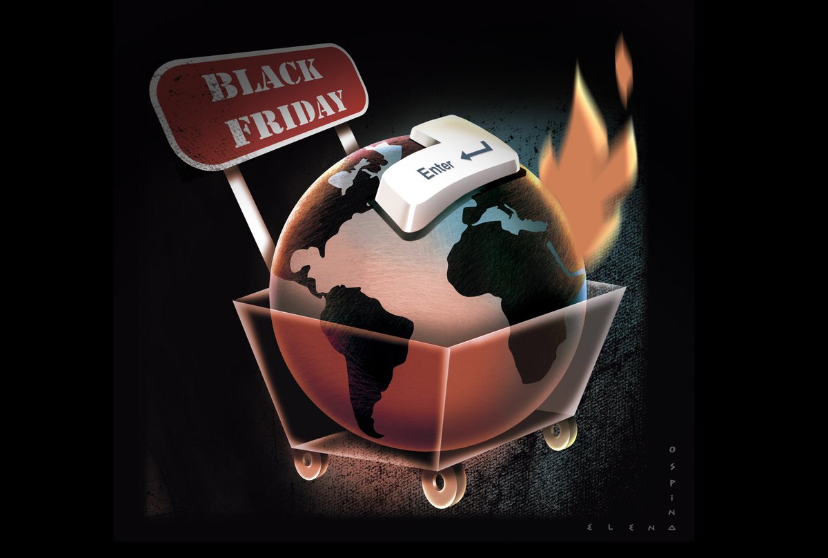 Los días negros.
#blackdays #BlackFriday cartoonmovement.com/cartoon/black-…