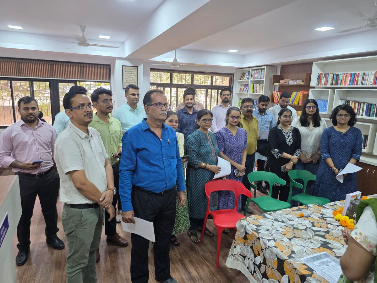 GST Bhawan, Thane Commissionerate, observed Constitution Day, today on 26 November 2025, reminding us of our duty to uphold the principles that shape India’s democratic foundation. #ConstitutionDay2025 
<a href="/FinMinIndia/">Ministry of Finance</a> <a href="/cbic_india/">CBIC</a> <a href="/cgstmumbaizone/">CGST Mumbai Zone</a>