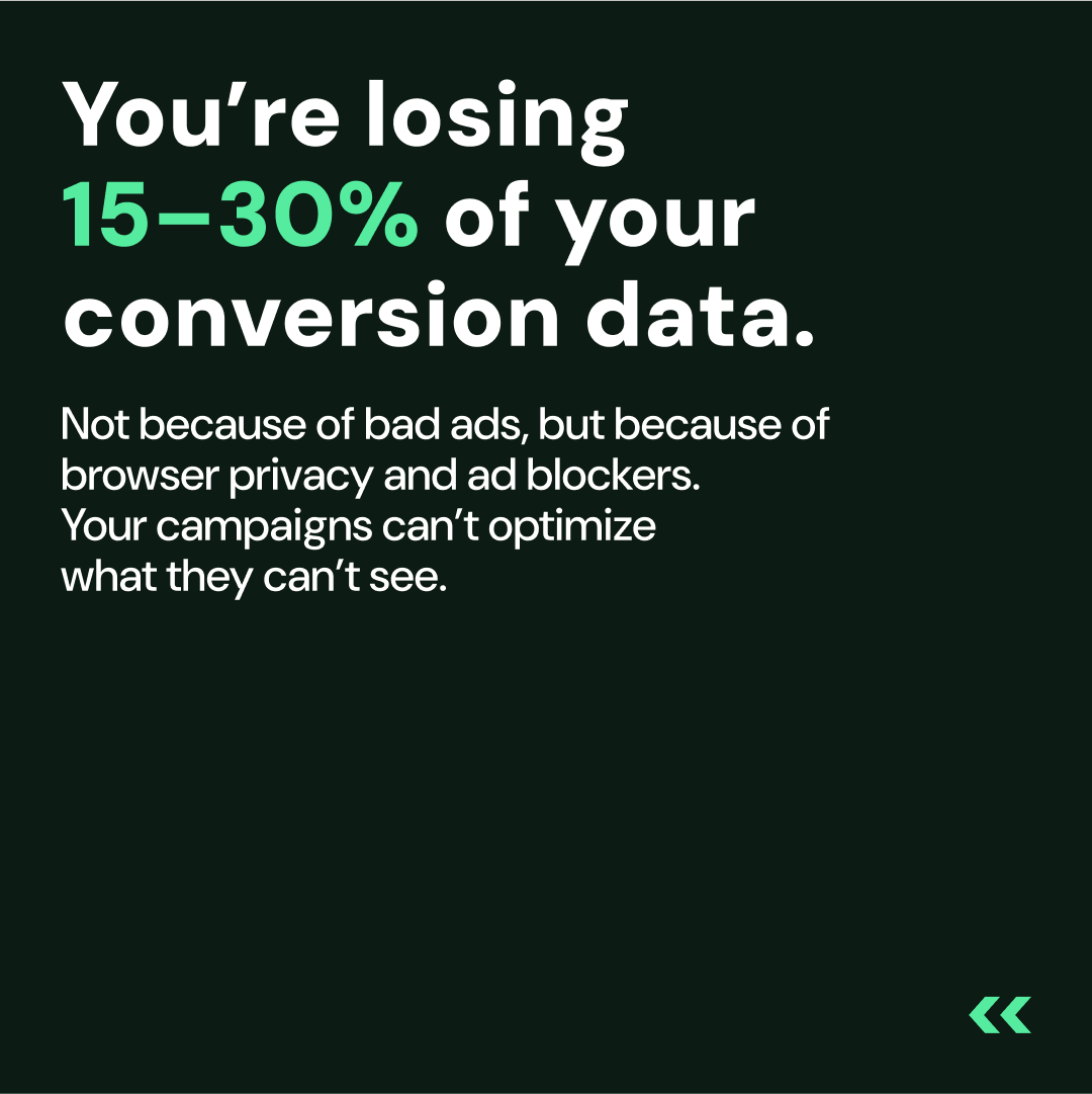 kkbcsingapore's tweet image. Losing 30% of your ad signals to browser privacy?
Meet Google Tag Gateway (GTG) — your fix for data loss, AI accuracy &amp;amp; ad ROI.
Future-proof your measurement today.
👉 kkbc.com.sg/blog/future-pr…
#GoogleAds #ConversionTracking #GoogleTagGateway