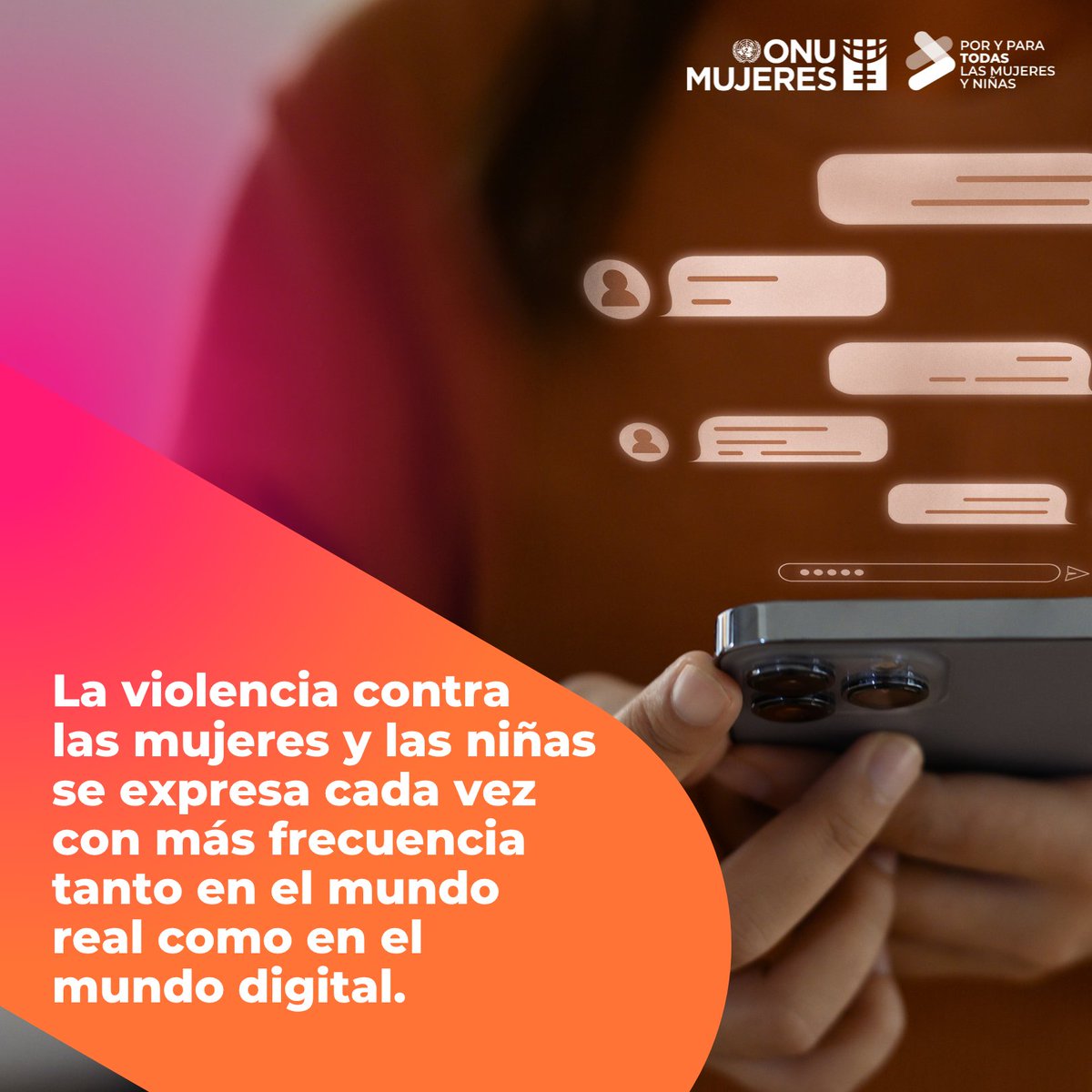 🌐La violencia digital contra las mujeres y las niñas tiene un impacto significativo en la salud, el bienestar y la seguridad de las víctimas y sobrevivientes. ​

El mundo digital también es un espacio donde debe garantizarse los derechos de todas las mujeres y las niñas.
#16días