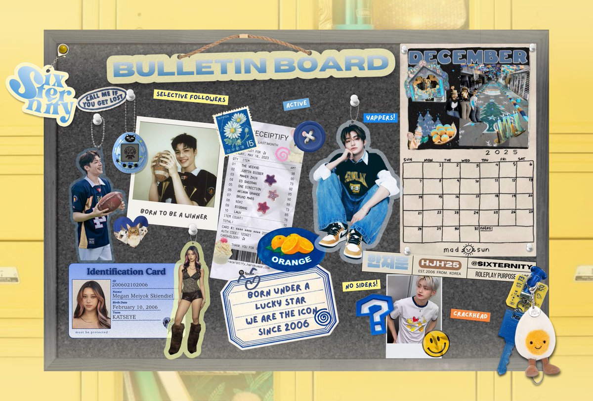 SIXTERNITY's tweet image. (📝🖍..) “20-06: the bulletin board has been updated..” clearly showing that SIXTERNITY open its gate and seeking for 06-folks who looking for the eternity of friendship! plus points will be given if you match the criteria &amp;lt;check in alt&amp;gt; see ya there, in our eternal playground!