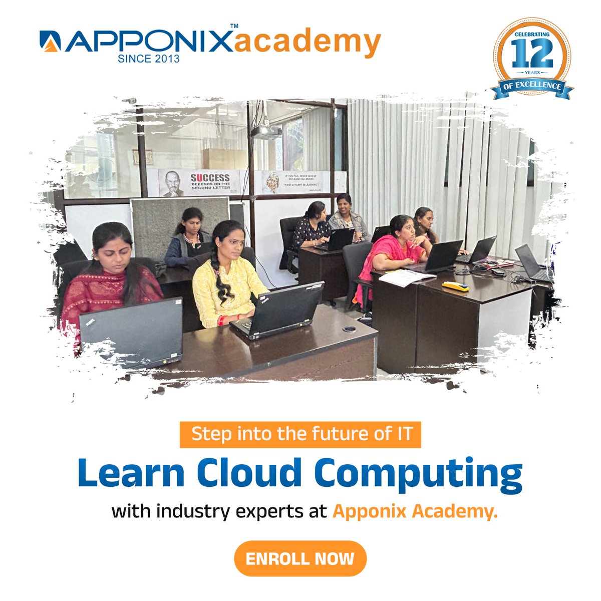 apponix's tweet image. Dreaming of an IT career? 🤔💡
Level up with Cloud Computing Certification from Apponix Academy and become job-ready!
Enroll today &amp;amp; transform your future! 🌟
✨ #LearnCloudComputing #TechSkills #ApponixTraining #JobReadyCourse