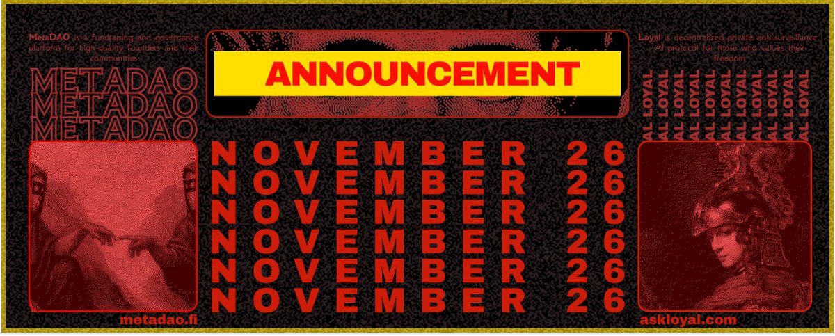 loyal_hq's tweet image. We listen.
We hear the community.
We build transparently.

🔊Notis on👀
👉WEN: Nov 26

Stay Loyal