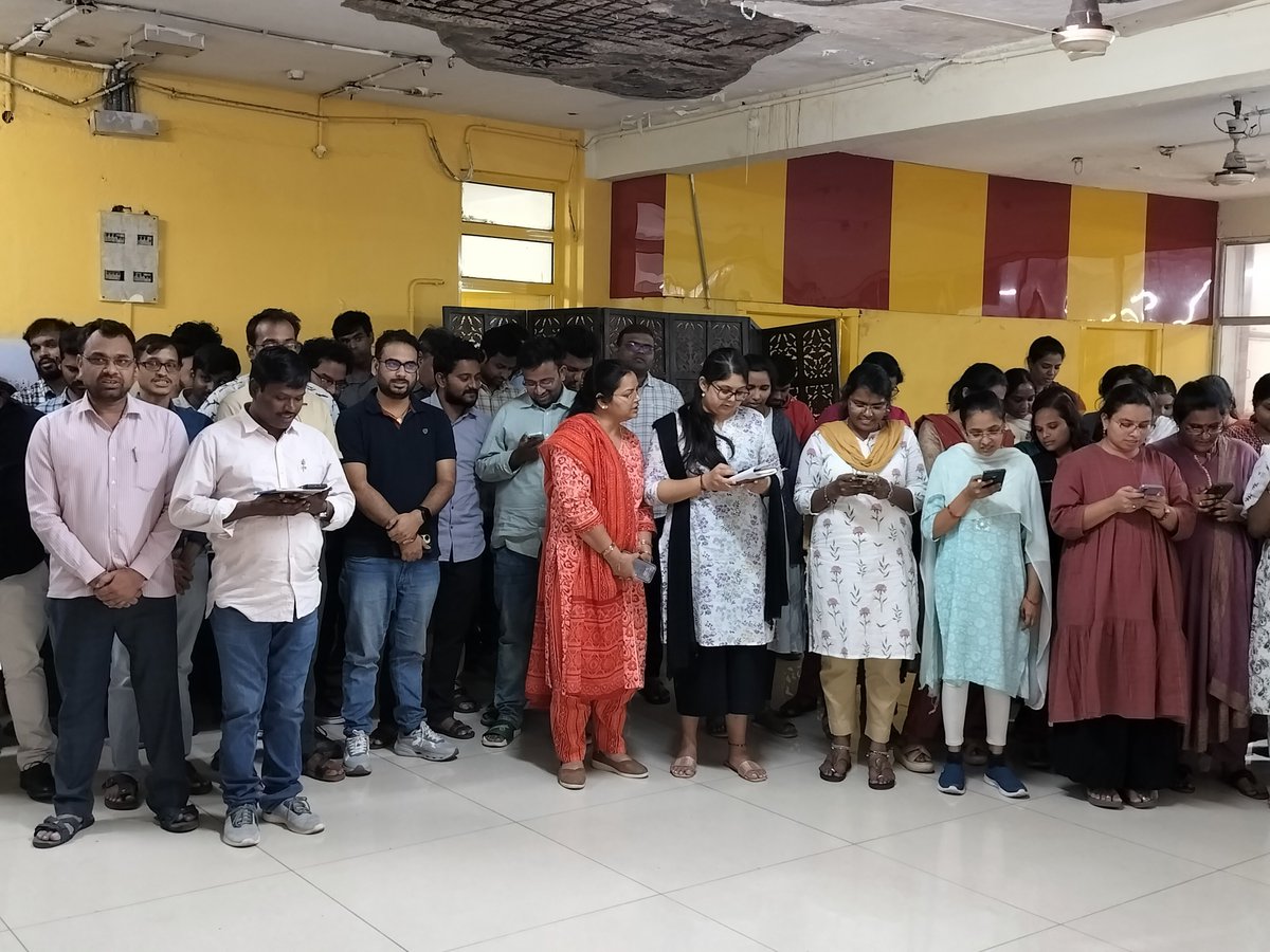 On the occasion of Indian Constitution day on 26 Nov 25, FCI RO Hyderabad celebrated the day,  read the preamble that promotes awareness of constitutional values, reinforcing justice, liberty, equality, and fraternity.