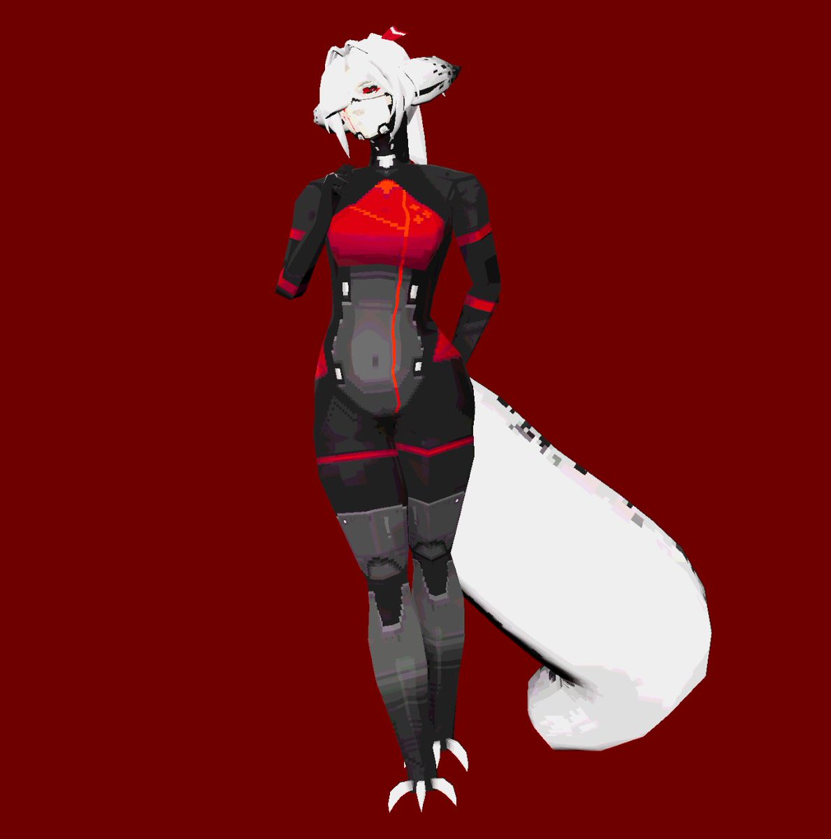 Joetastic_'s tweet image. Meet IRIR “Karina”

A snow leopard inspired combat coordinator &amp;amp; medic Replika, built as a prototype for an experimental AEON branch. She is able to coordinate squads and heal others using her bioresonance.

SIGNALIS OC commissioned by @KarinyaKitty 

#SIGNALIS #SignalisOC